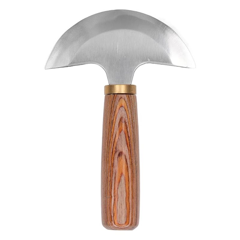 Round Knife Leatherwork - AB41-가죽 공예용 나무 손잡이 칼-둥근 헤드,