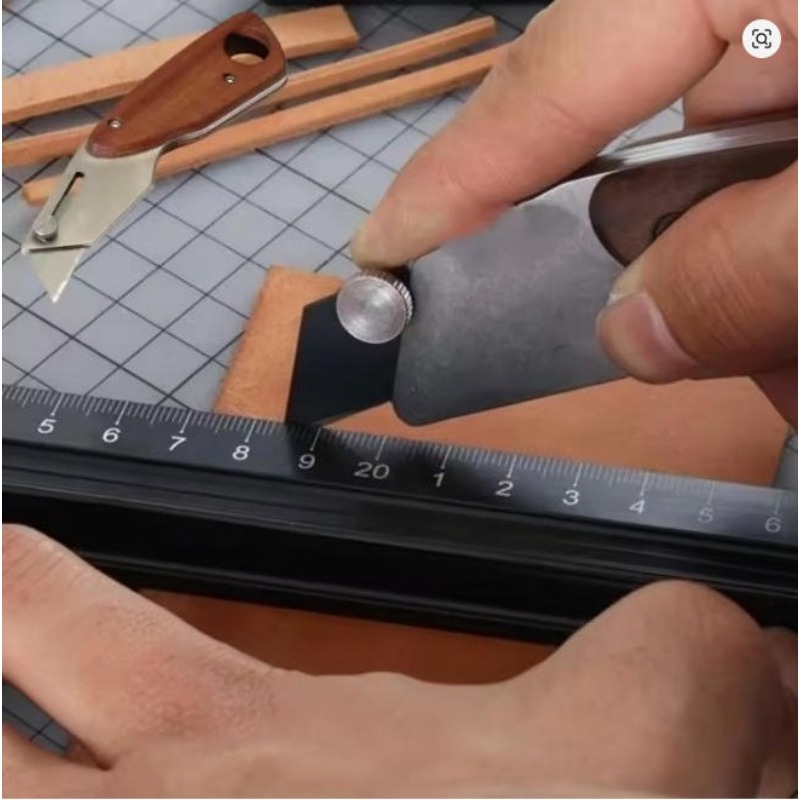 사다리꼴 스테인레스 스틸 가죽 절단 칼 수제 가죽 공예 - Leatherwork Accessories 리뷰 및 가격