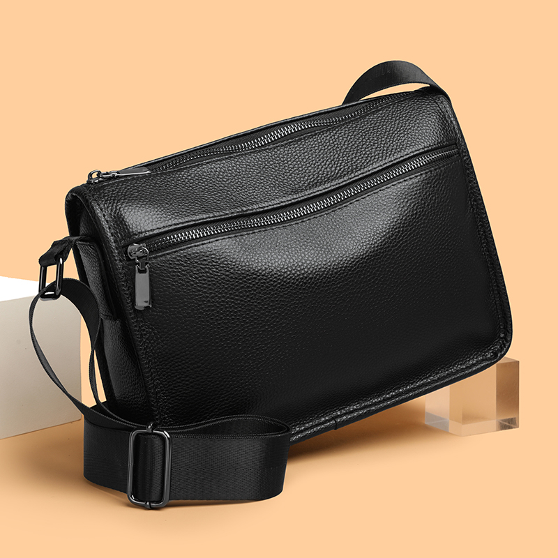 남성용 새 패션 캐주얼 크로스백, 정품 소가죽 미니멀리 - Leather Work Bag Men 리뷰 및 가격