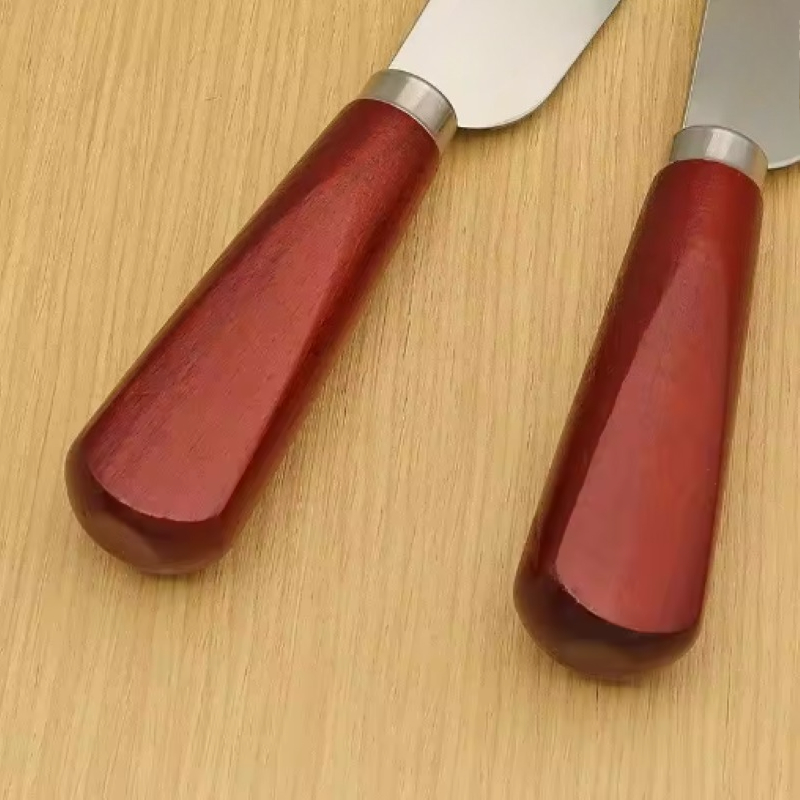 가죽 스키빙 나이프, 나무 손잡이가 있는 가죽 절단칼, - Leatherwork Accessories 리뷰 및 가격
