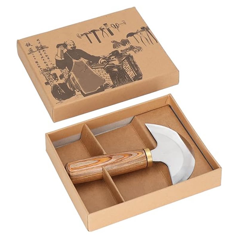 AB41-가죽 공예용 나무 손잡이 칼-둥근 헤드, 양날 - Round Knife Leatherwork 리뷰 및 가격