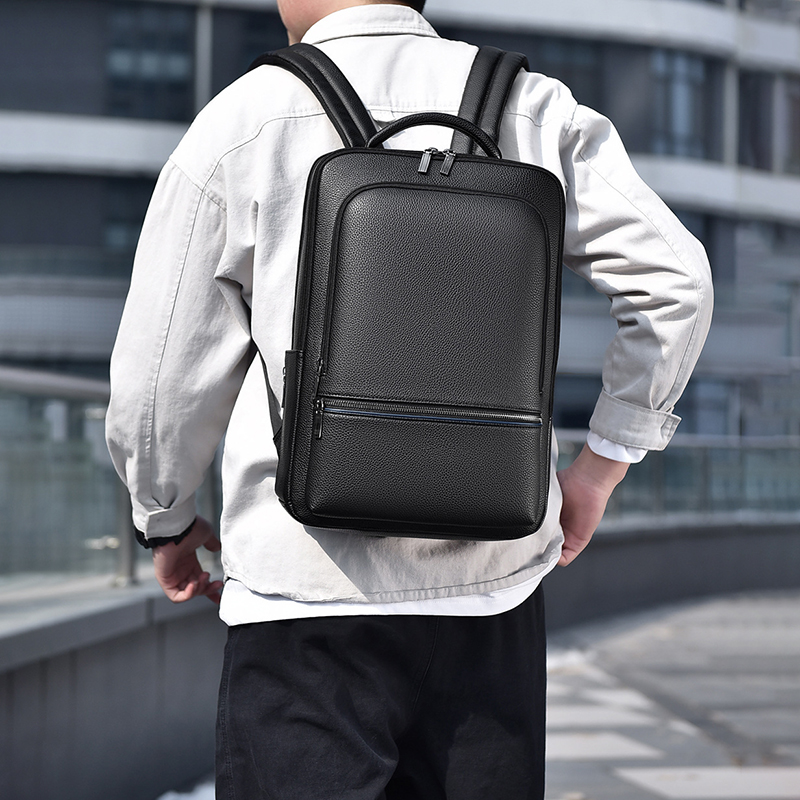남성용 PU 가죽 배낭, USB 충전, 패션 이그제큐티 - Leather Work Bag Men 리뷰 및 가격