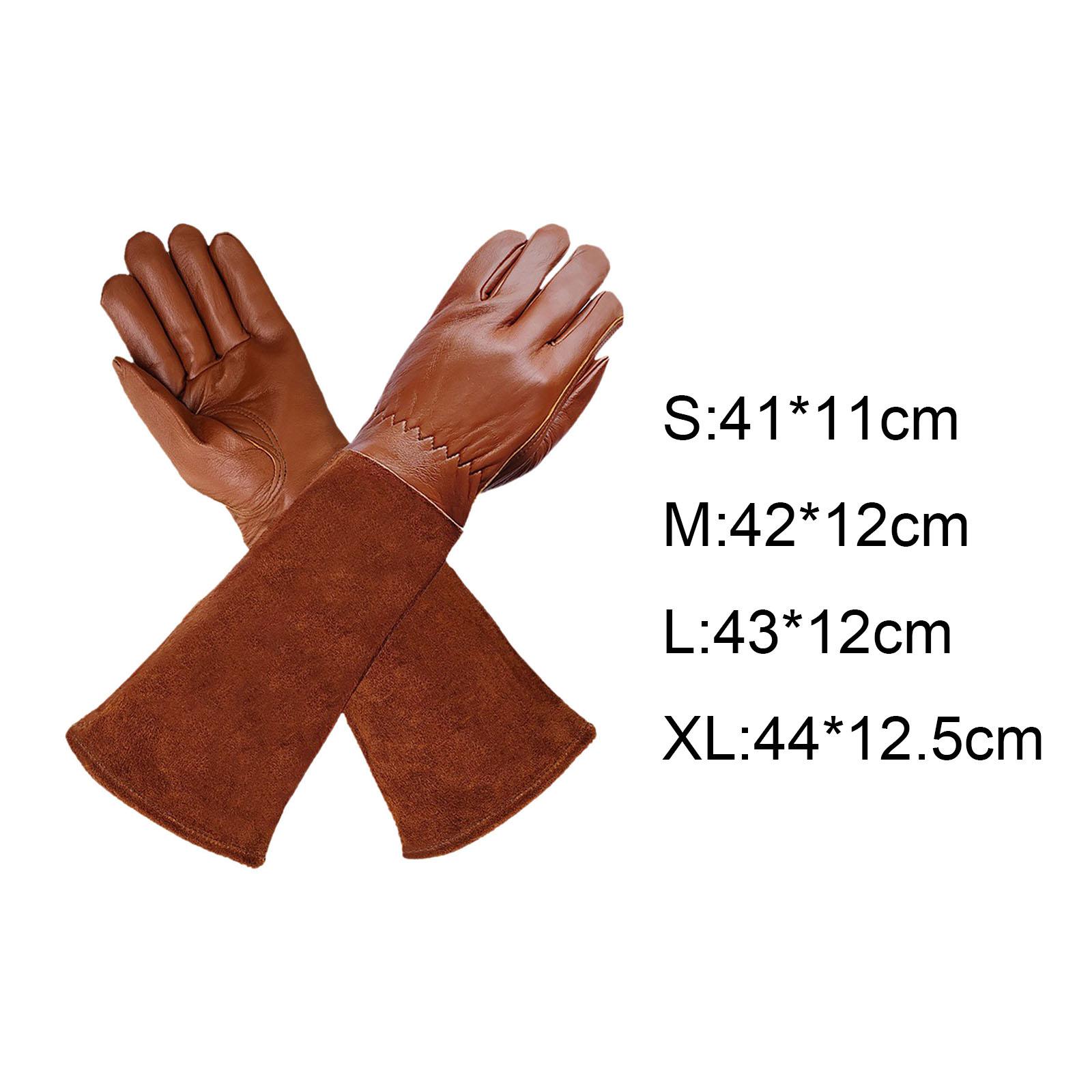 용접 장갑 긴 튜브 작업 장갑 PU 가죽 다기능 내열성 - Leather Work Youtube 리뷰 및 가격