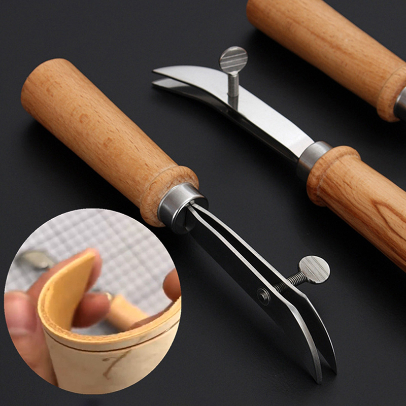 새로운 조절 가능한 가죽 가장자리 스티칭 그루버 가죽  - Leatherwork Accessories 리뷰 및 가격