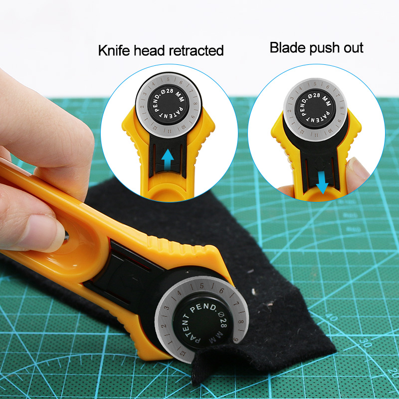 28mm /45mm 로터리 커터 패치 워크 롤러 휠 라 - Round Knife Leatherwork 리뷰 및 가격