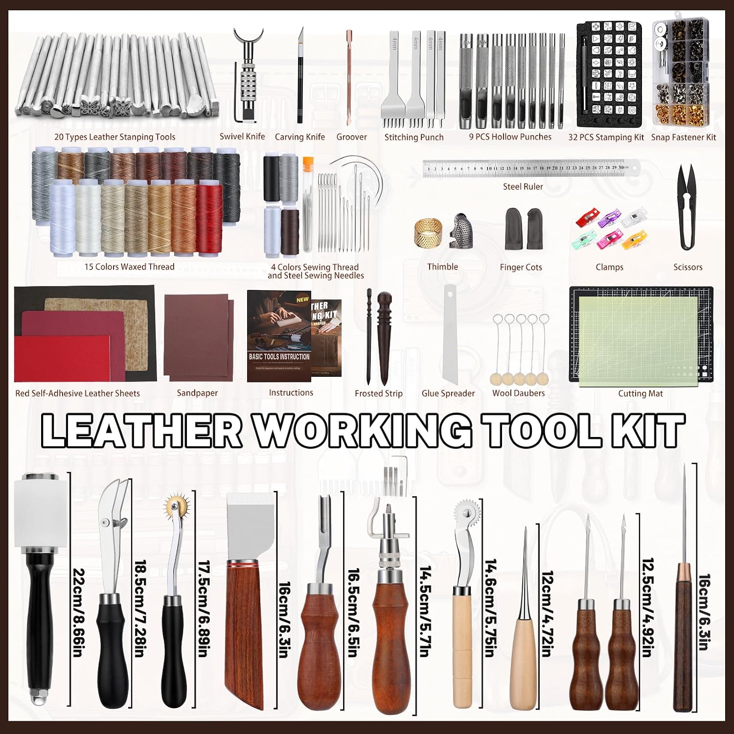 가죽 공예 키트, 가죽 공예 도구 및 수공예 키트(맞춤 - Leather Work Leather 리뷰 및 가격