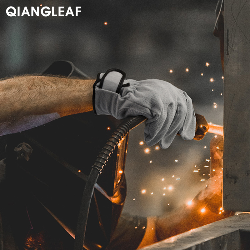 QIANGLEAF 분할 가죽 용접 작업 장갑, 작업자용 - Leatherwork Products 리뷰 및 가격