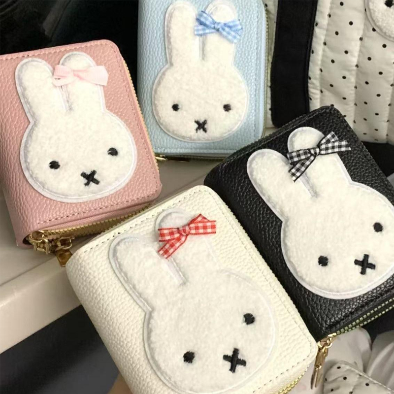 미피 만화 패턴 심플 패션 휴대용 소형 동전 지갑 PU - Leatherwork Wallet 리뷰 및 가격